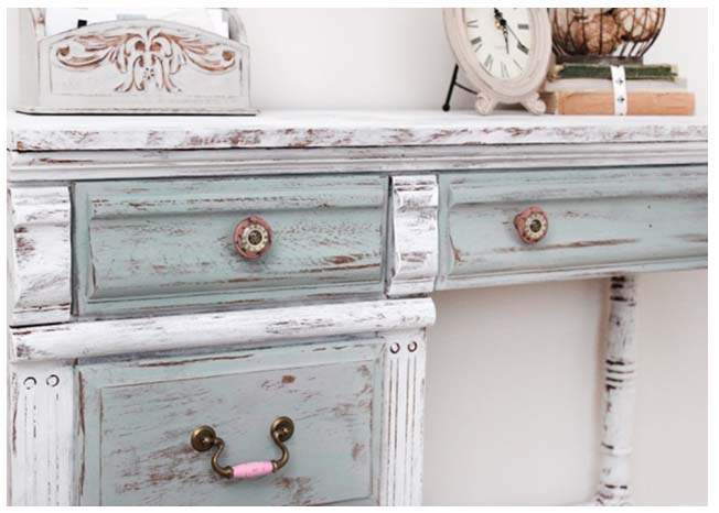 پتینه کاری روی چوب